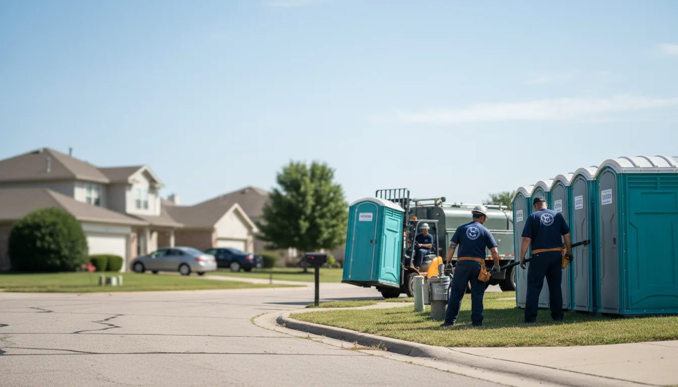 Porta Potty Rental in Kingston Mines, IL near me